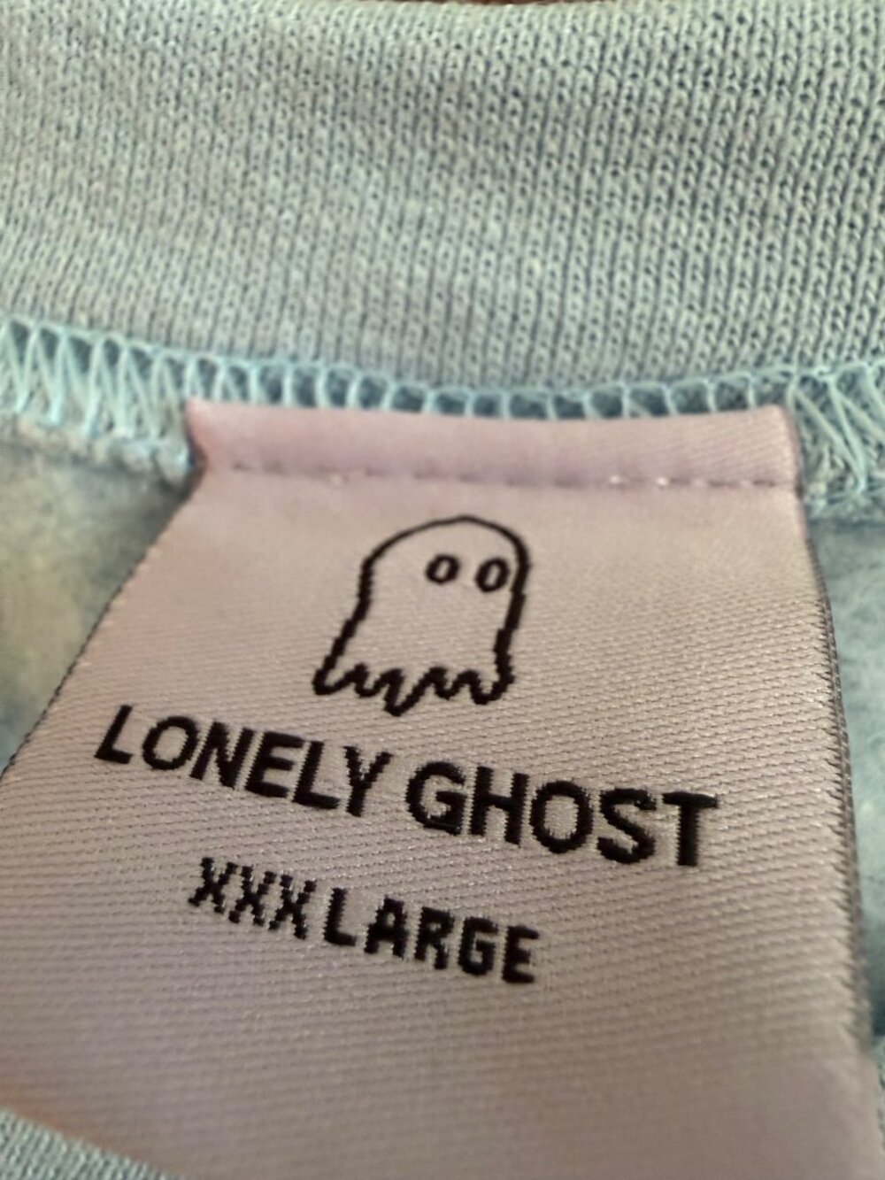 Lonely Ghost Sweatshirt XXXL Blue “Different Ways To Say I Love You” Graphic Cre - Picture 7 of 8